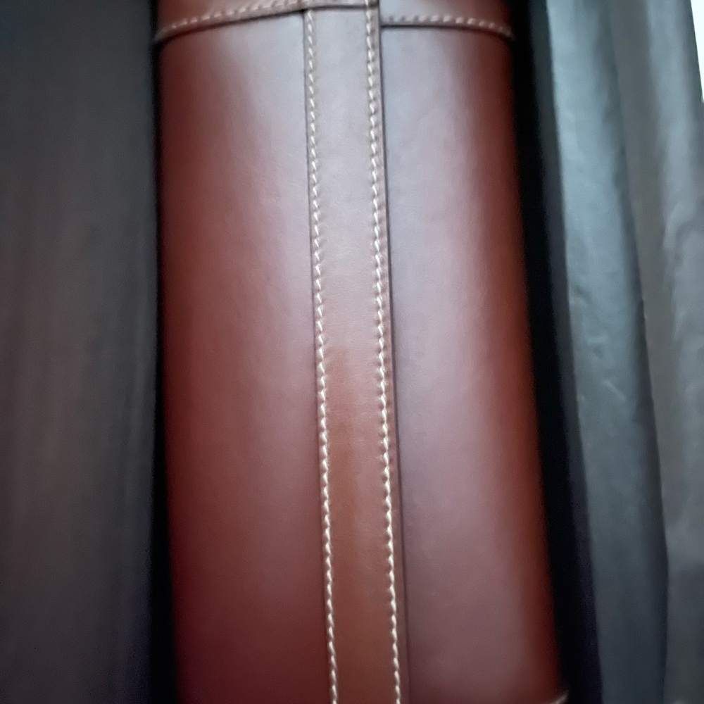Gucci new brown wallet leather
